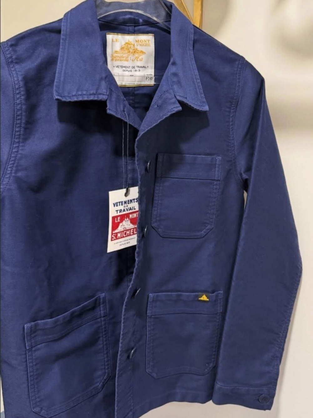 Moleskin Work Jacket ~ Blue